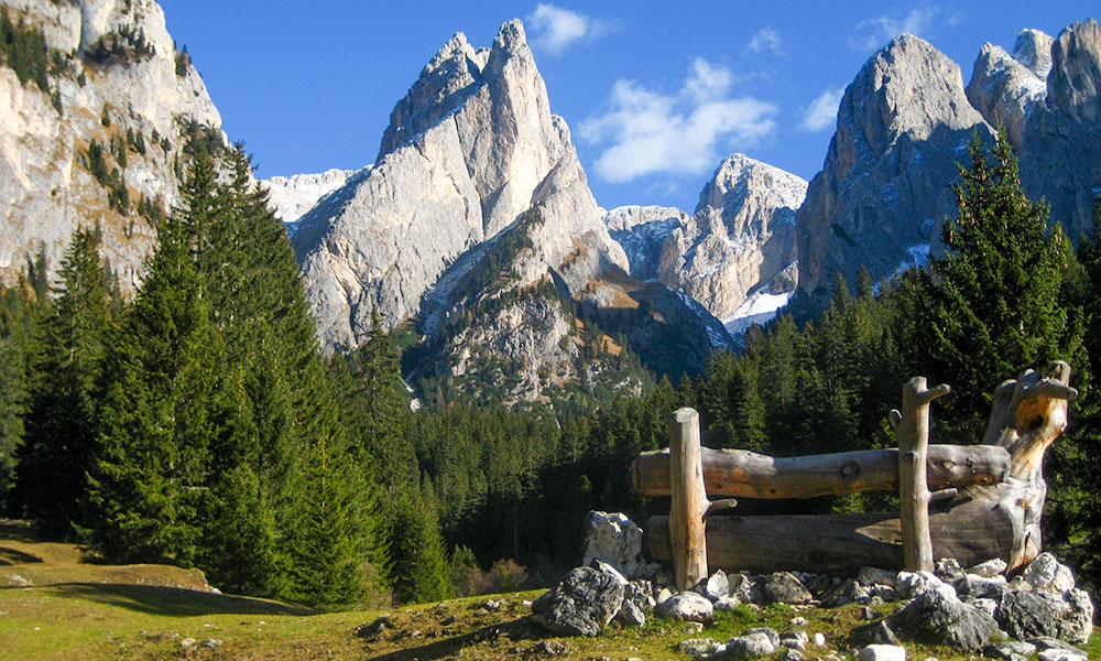 Durch das wunderschöne Tschamintal zur Grasleitenhütte